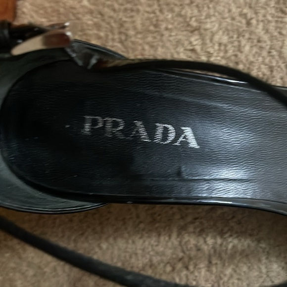 PRADA Women’s Sandals Prada Size 39 (U.S. Size 9) Good Condition (narrow width) - Picture 8 of 12